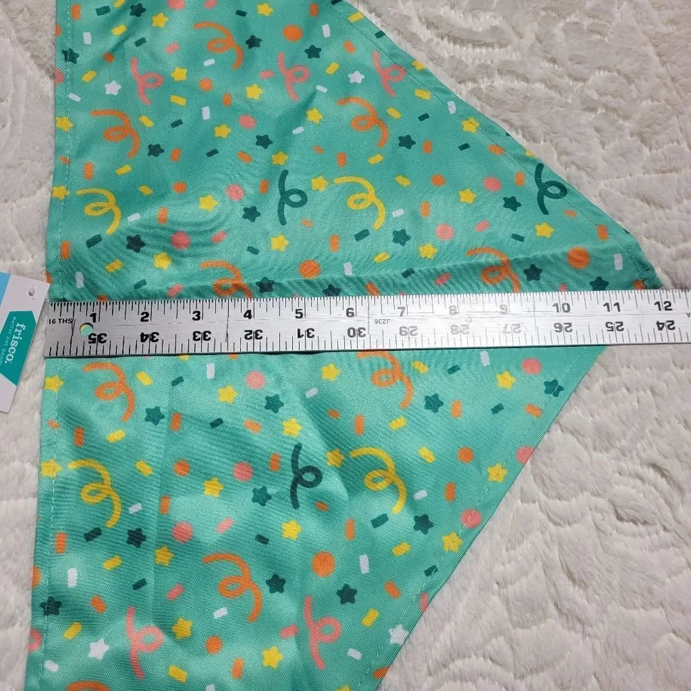 Frisco Pet Bandana Celebration Confetti Holiday Birthday M - L Dog Cat New
